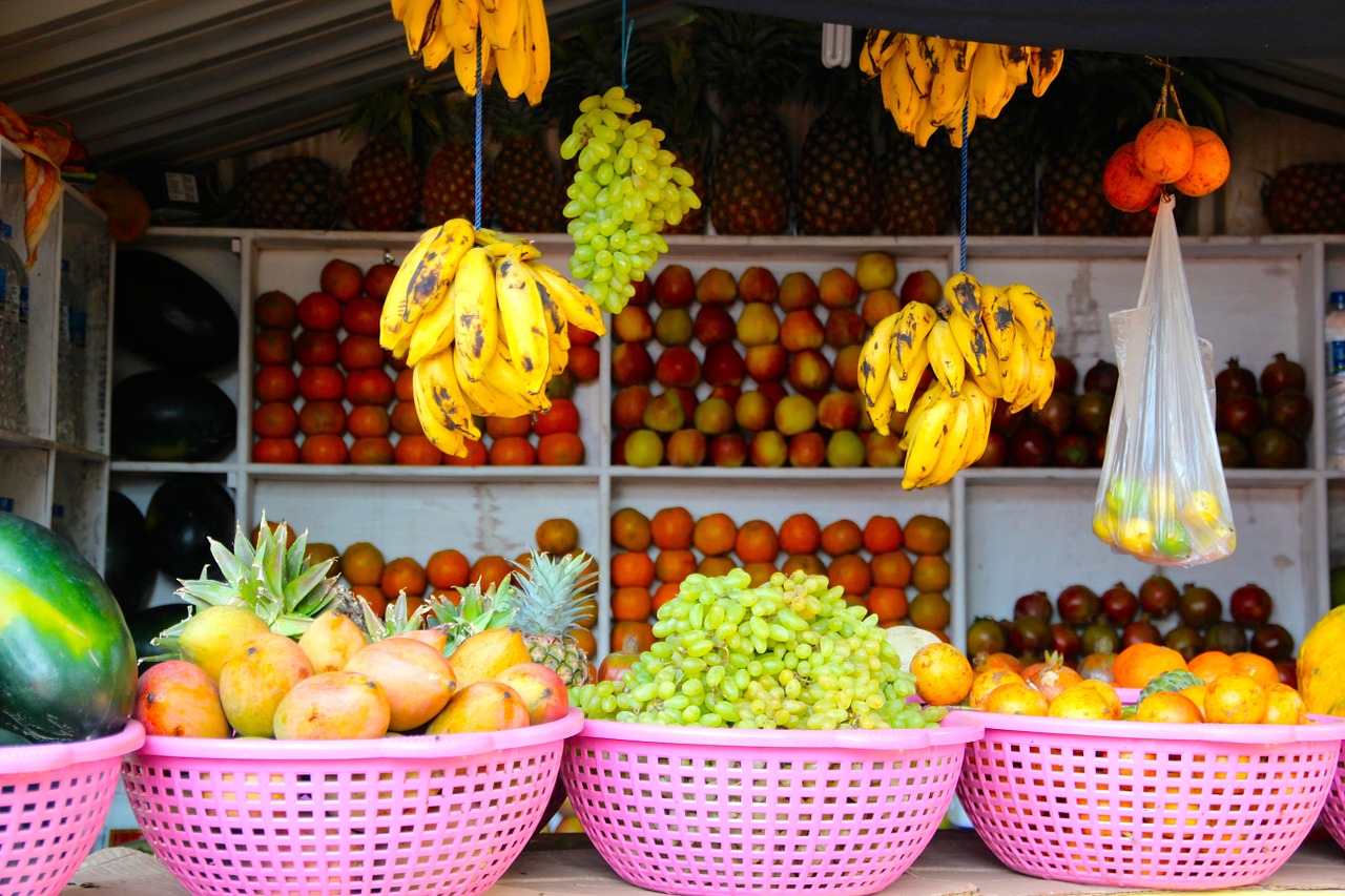 fruit fruit stand market free photo