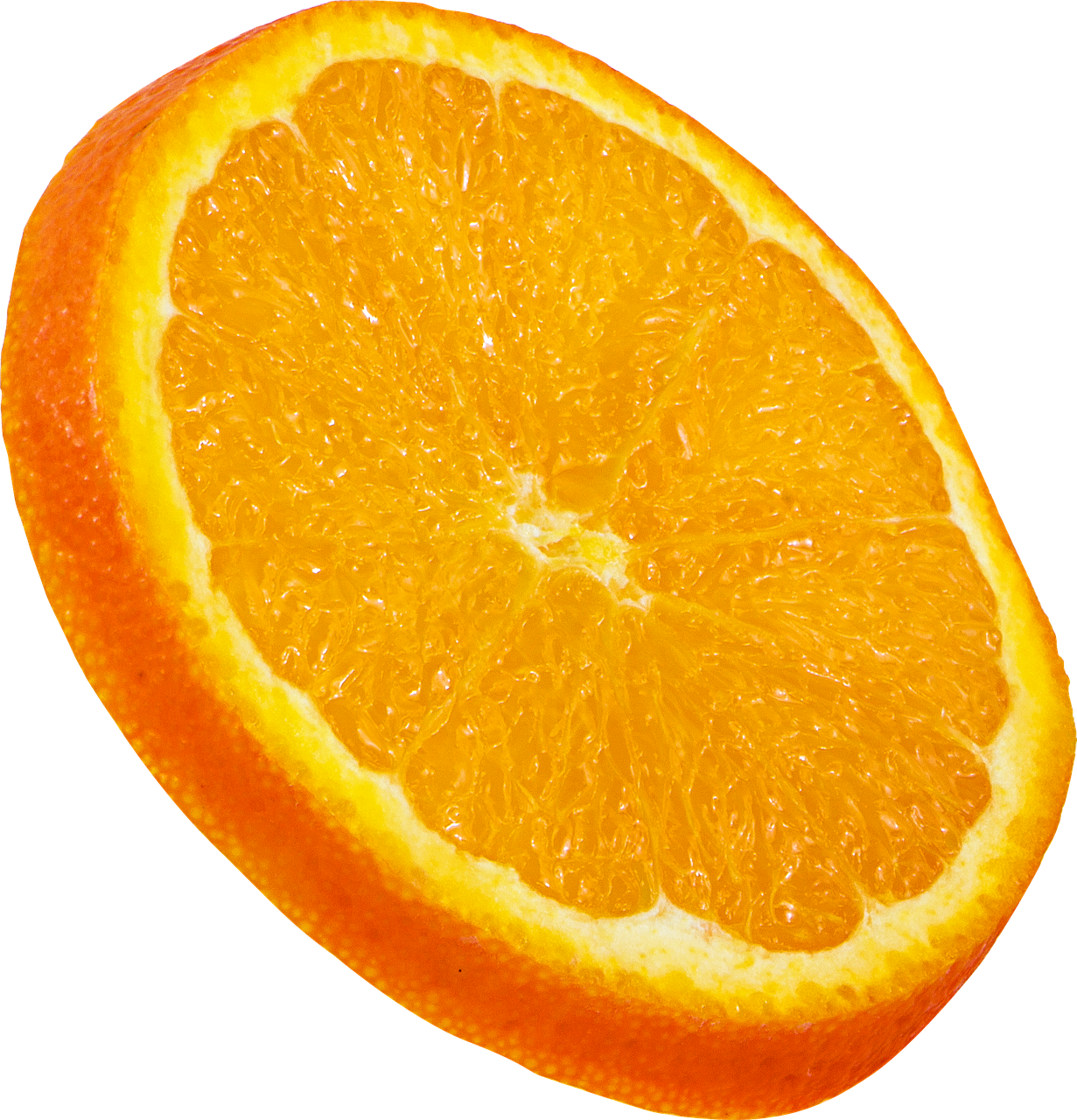 fruit orange slice free photo