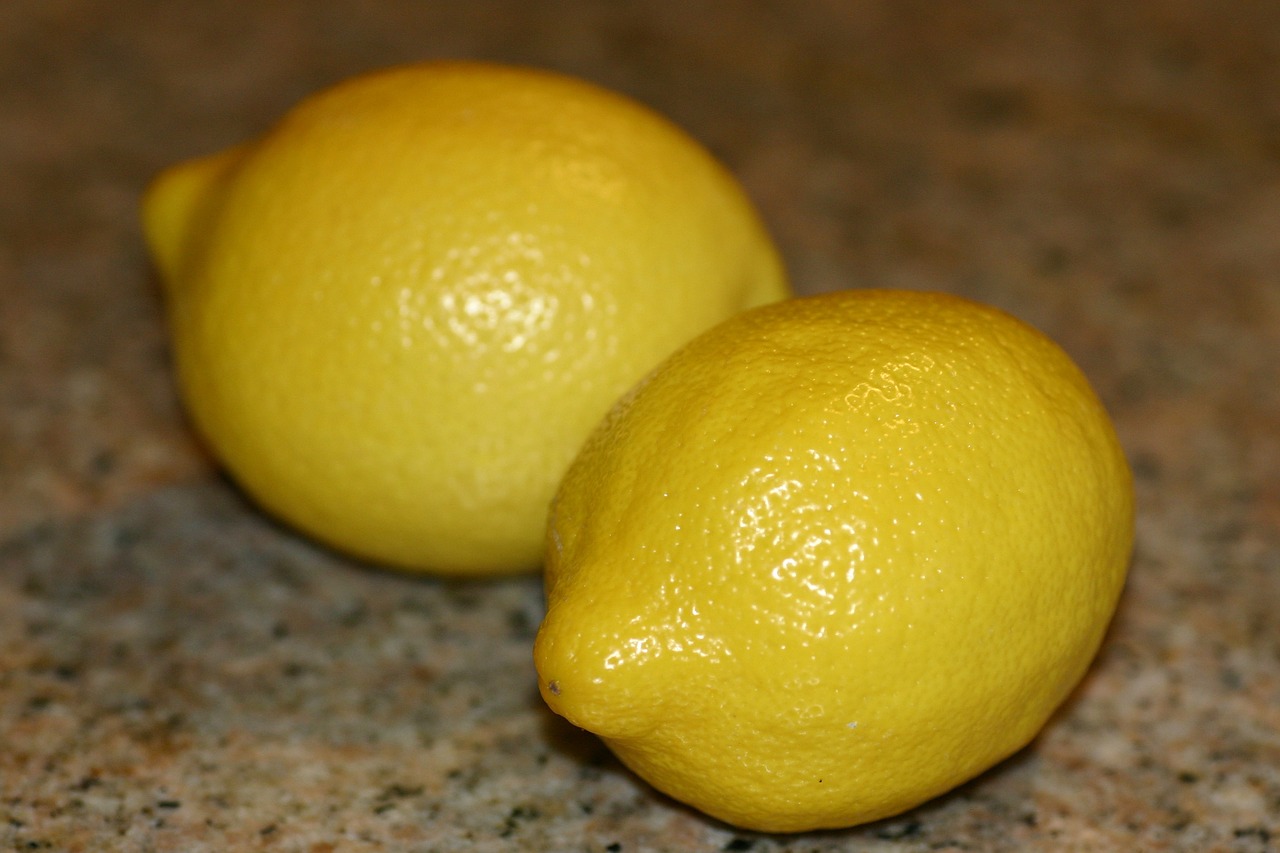 fruit lemon healthy free photo