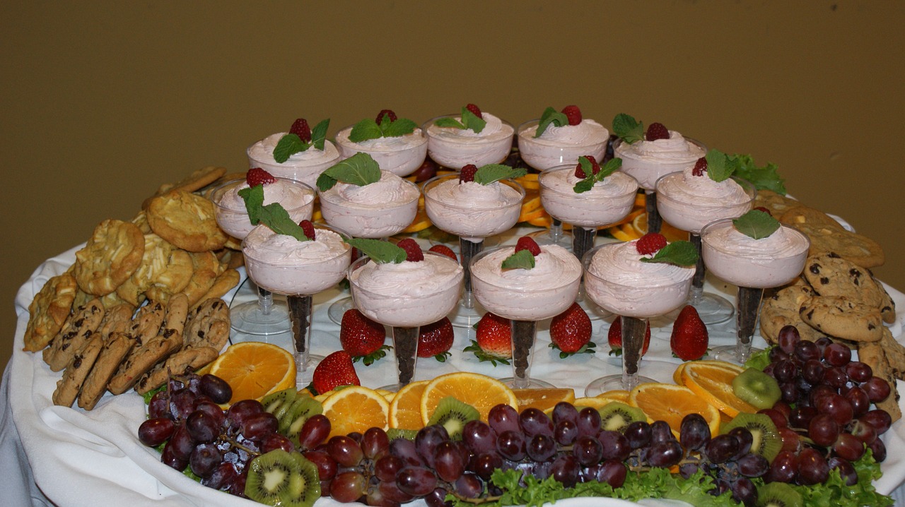 catering fruit display free photo