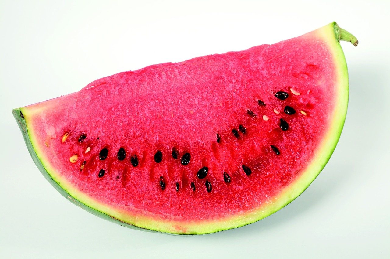 watermelon summer sweet free photo