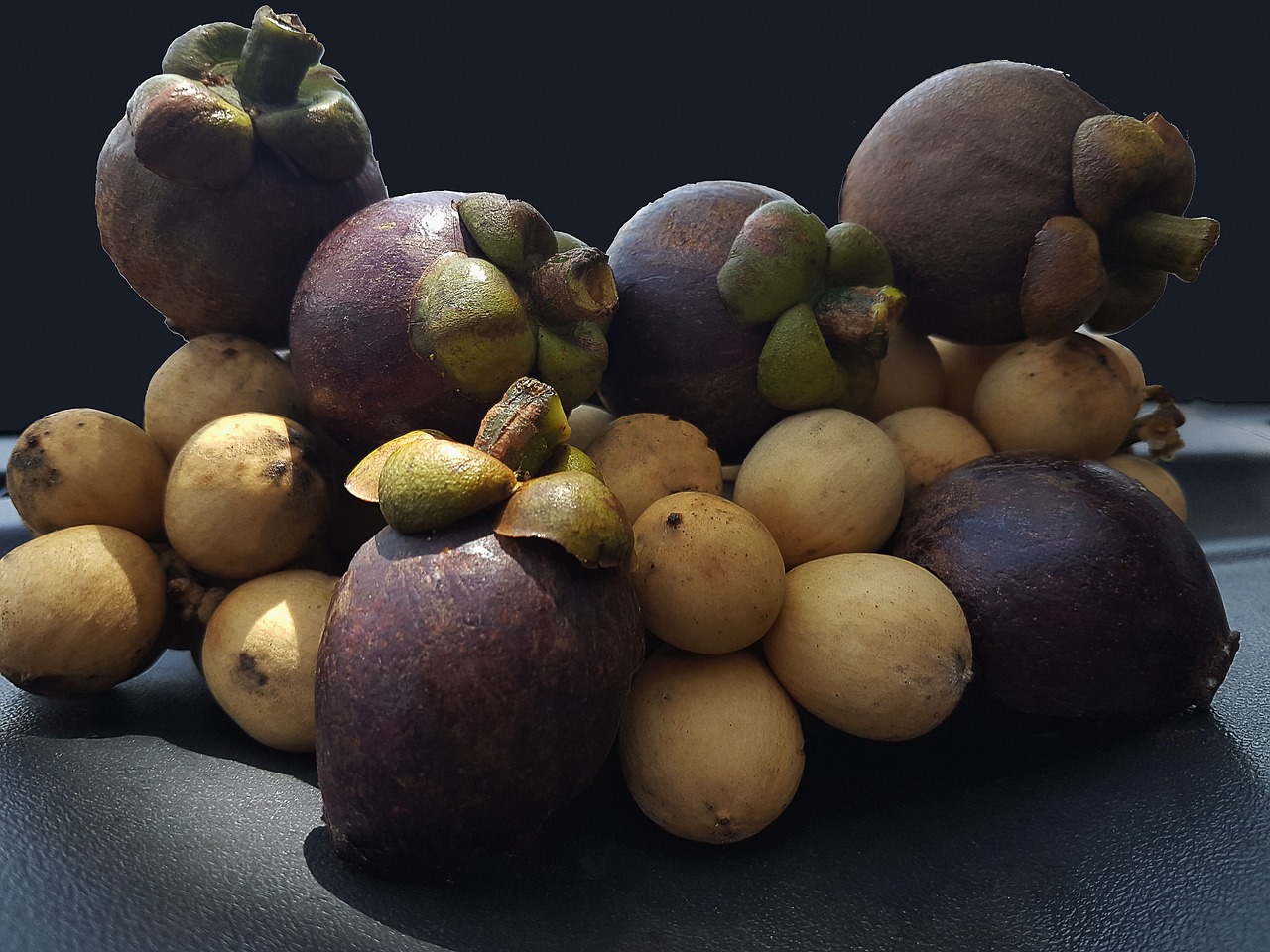 fruit mangosteen philippines free photo
