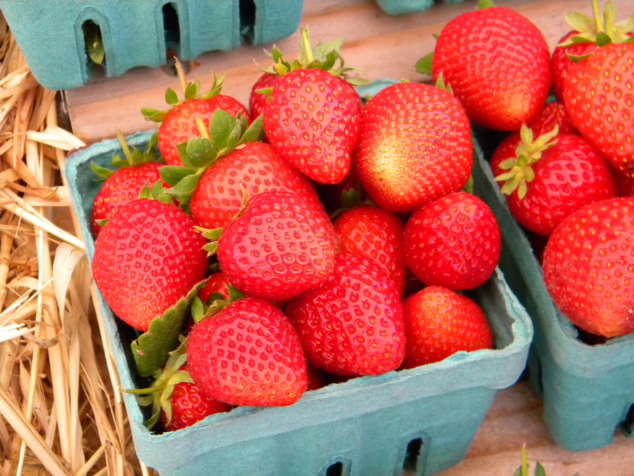 fruit strawberry basket free photo
