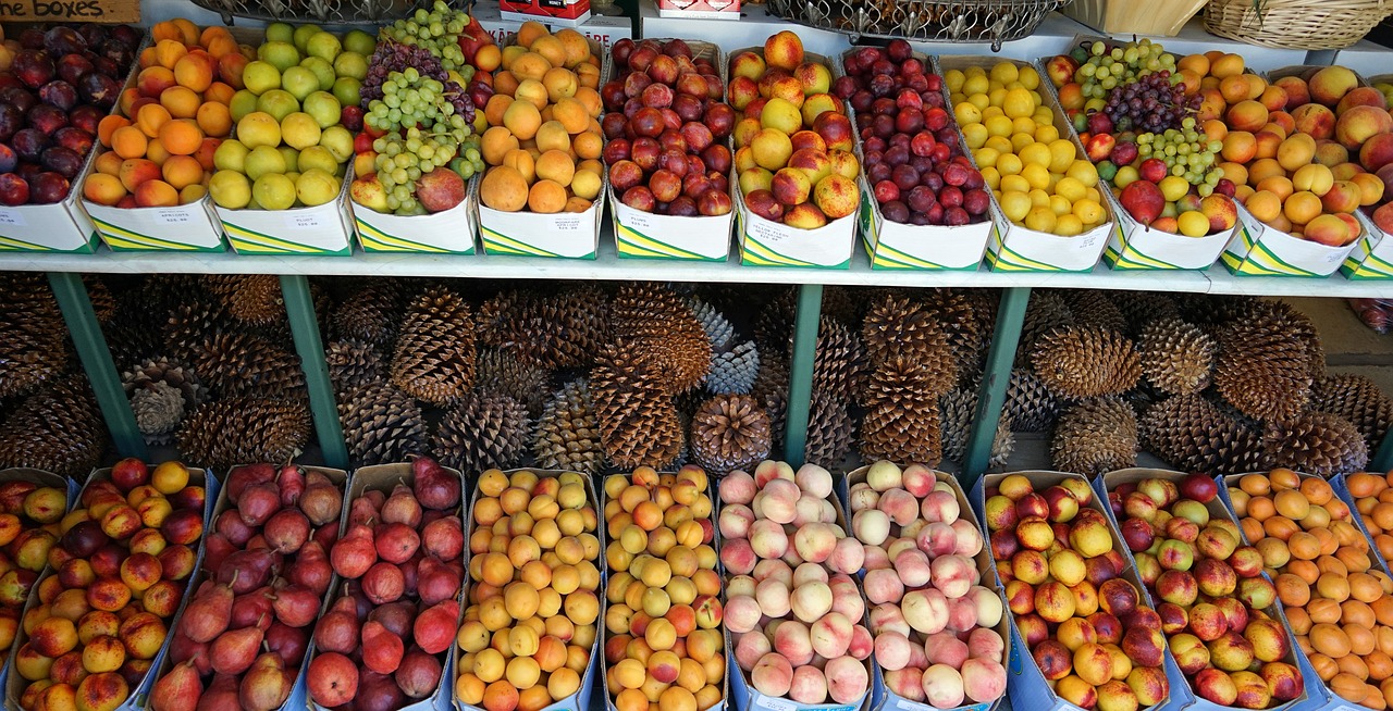 fruit fruit stand fruits free photo