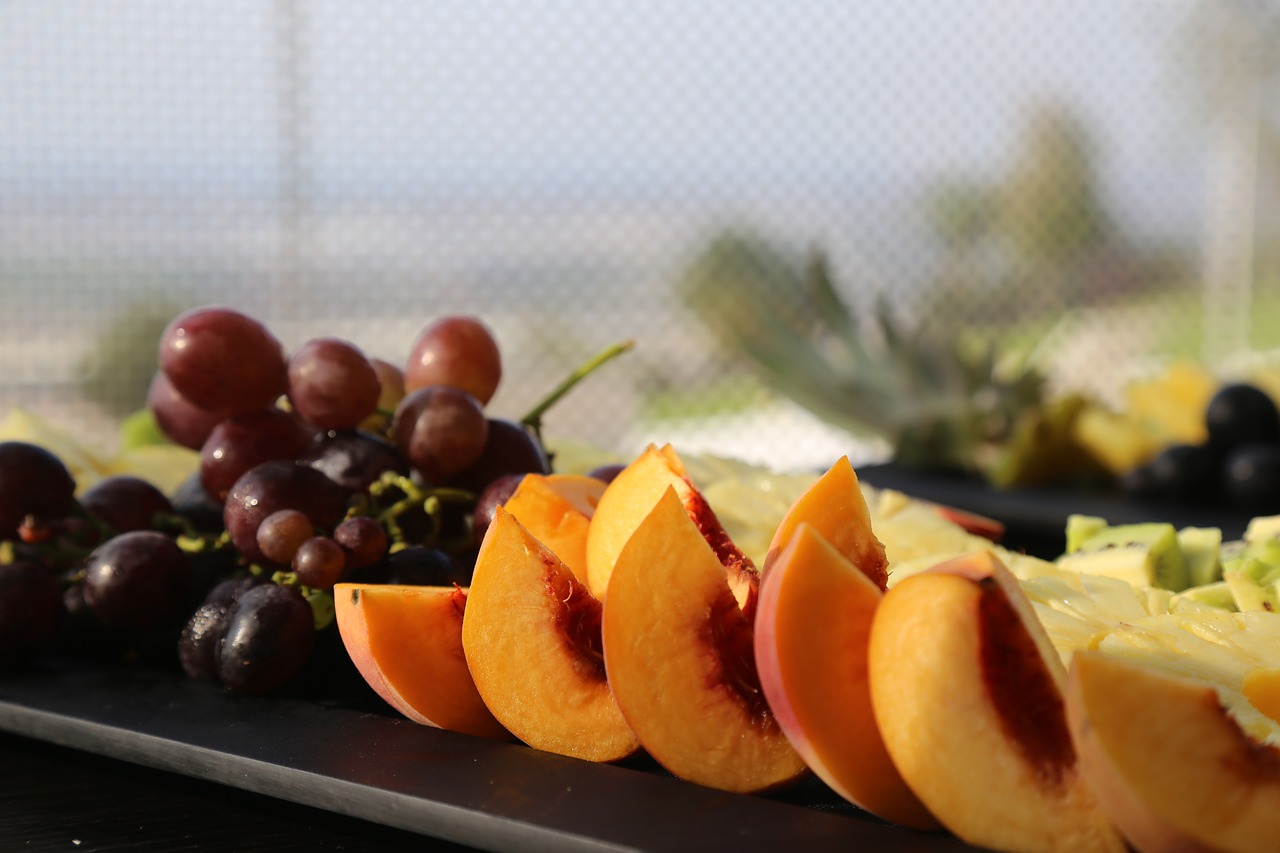 fruit plate food free photo