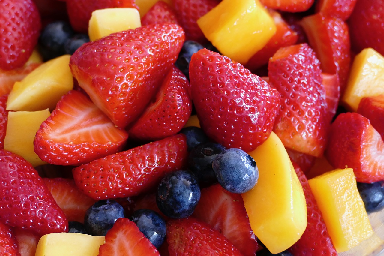 fruit fruit salad colour free photo