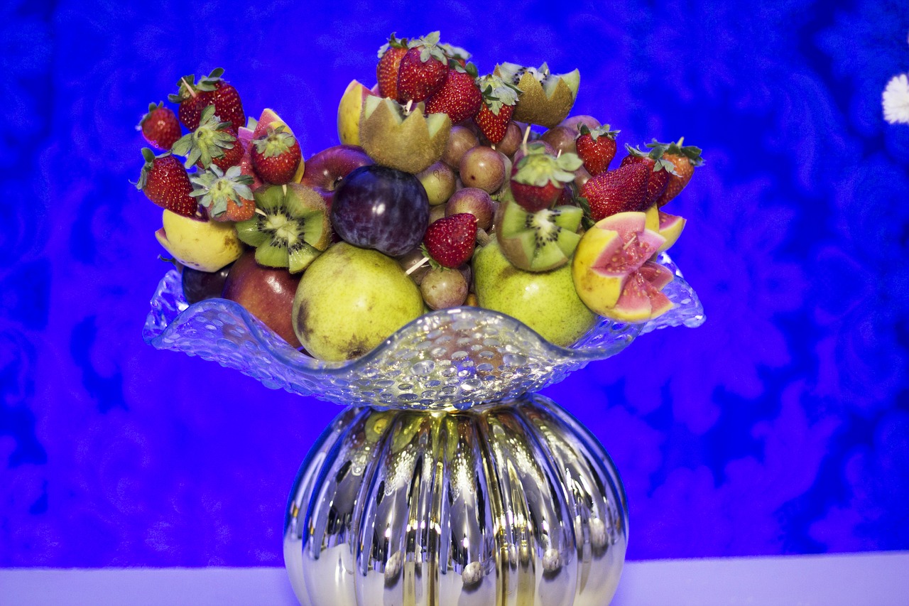 fruit fruit bowl decoration free photo