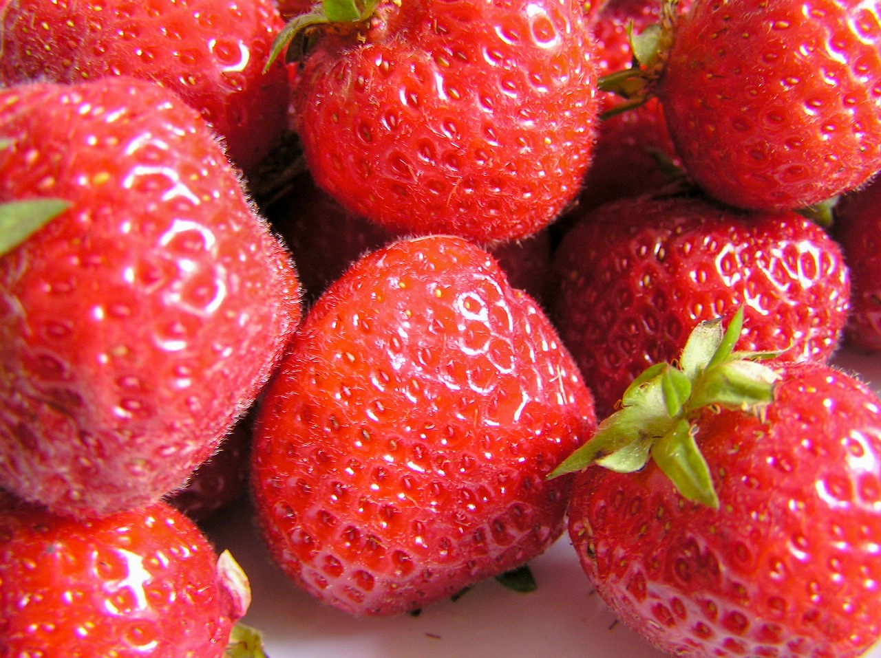 fruit berries strawberries free photo