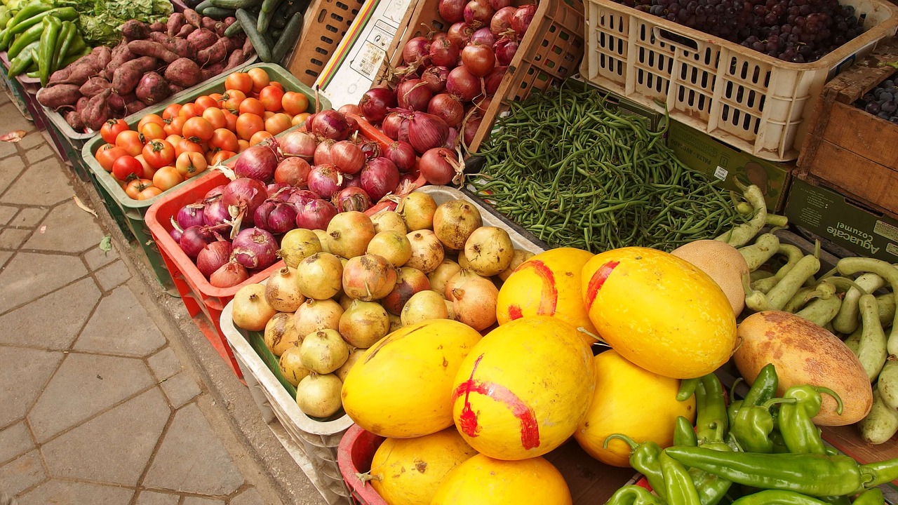 fruit bazaar market free photo