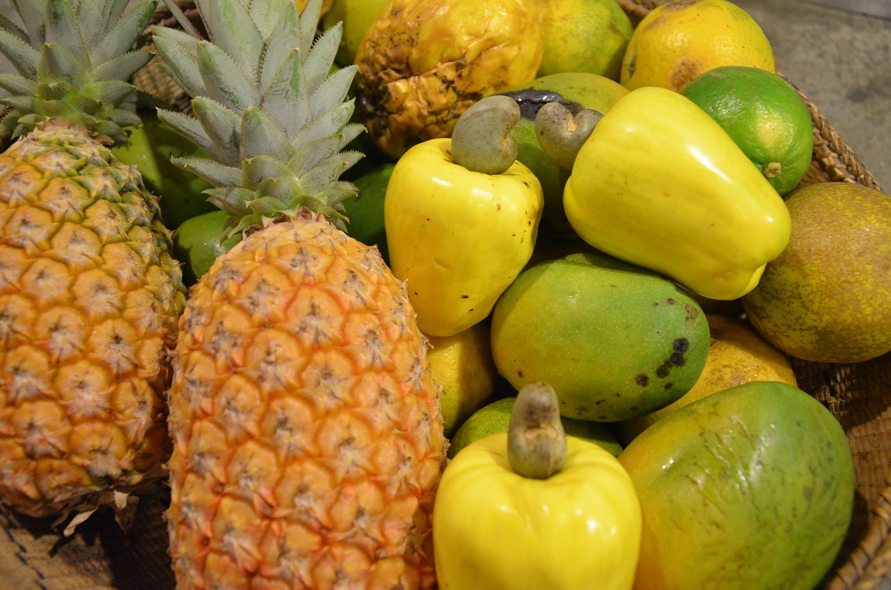 fruit food pineapple free photo