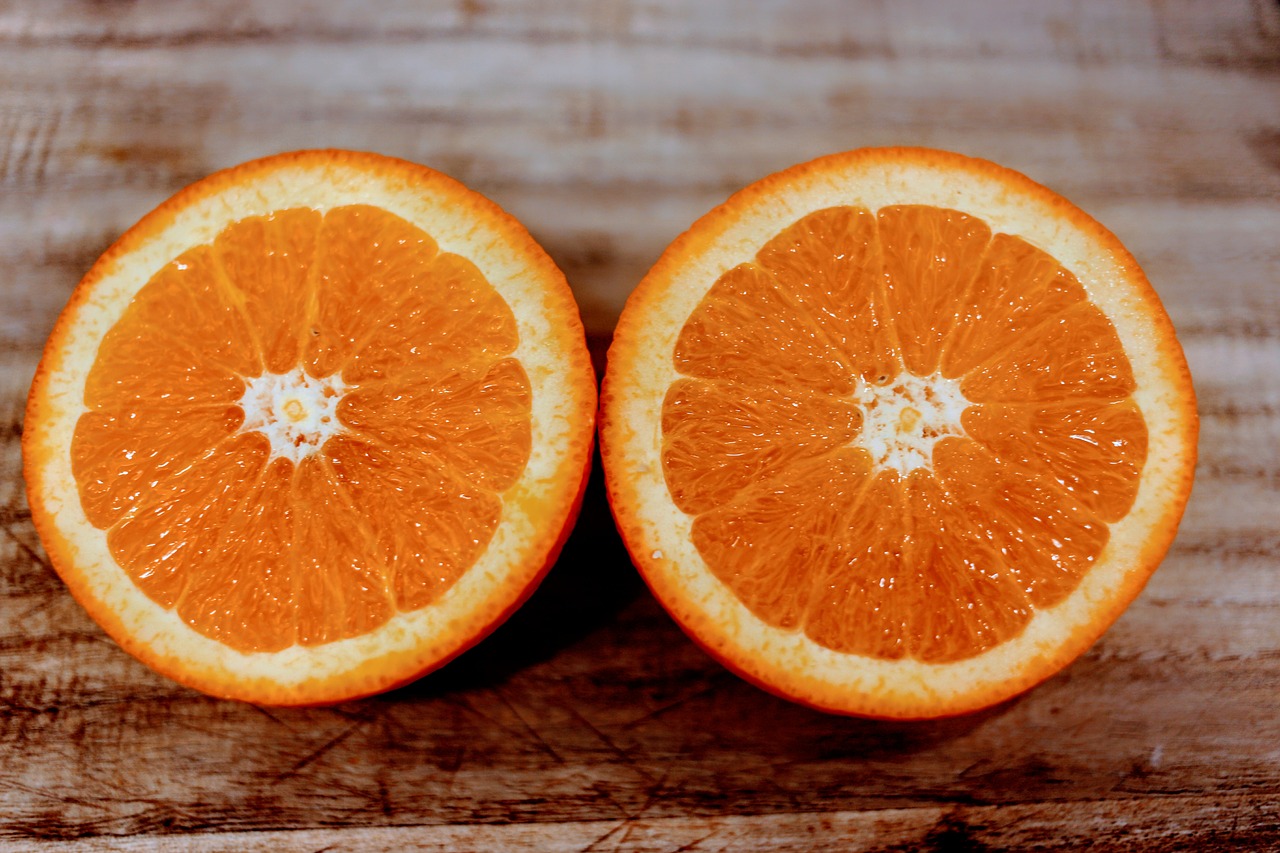 Разрезанный апельсин