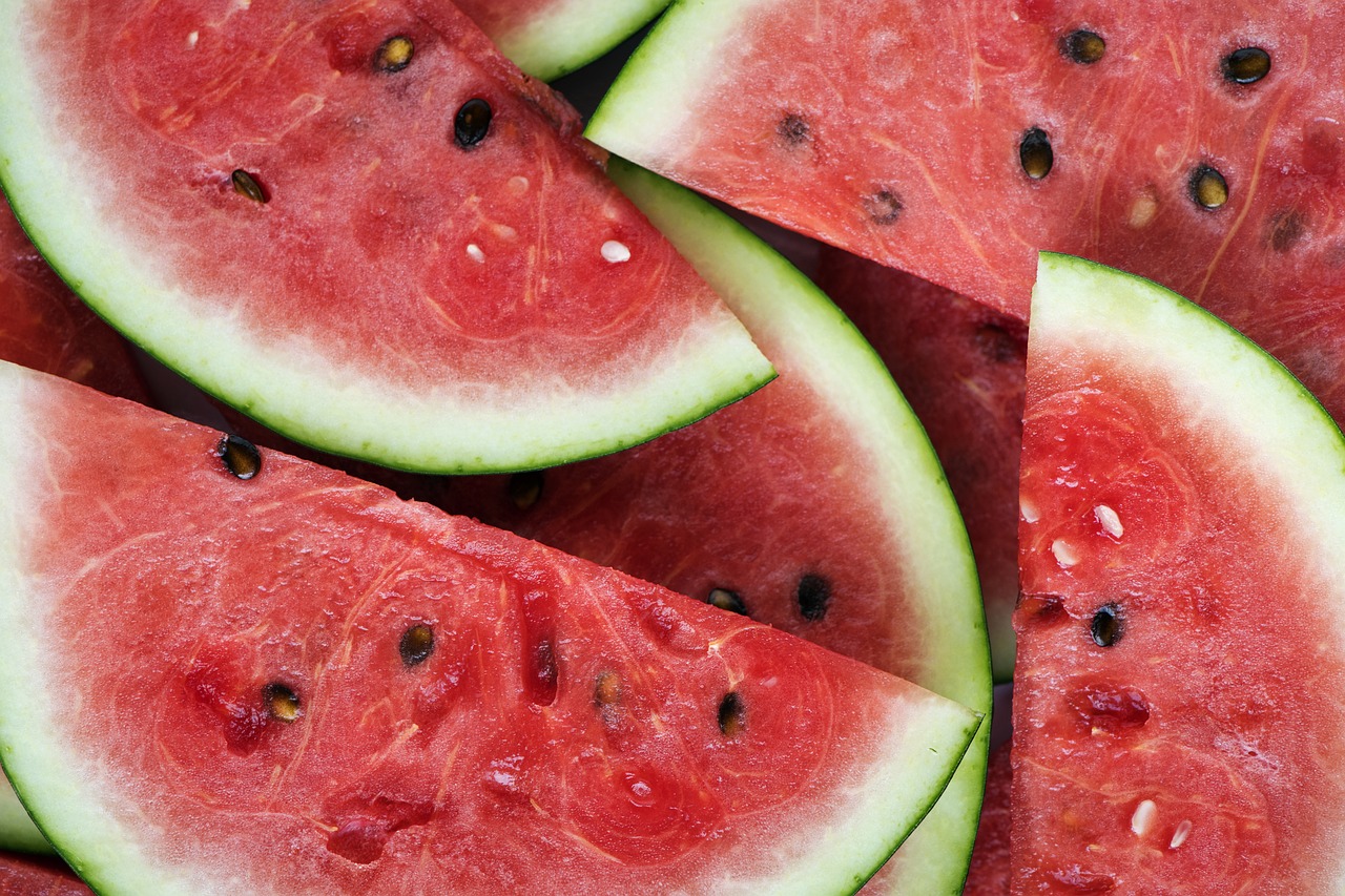 fruit  food  watermelon free photo