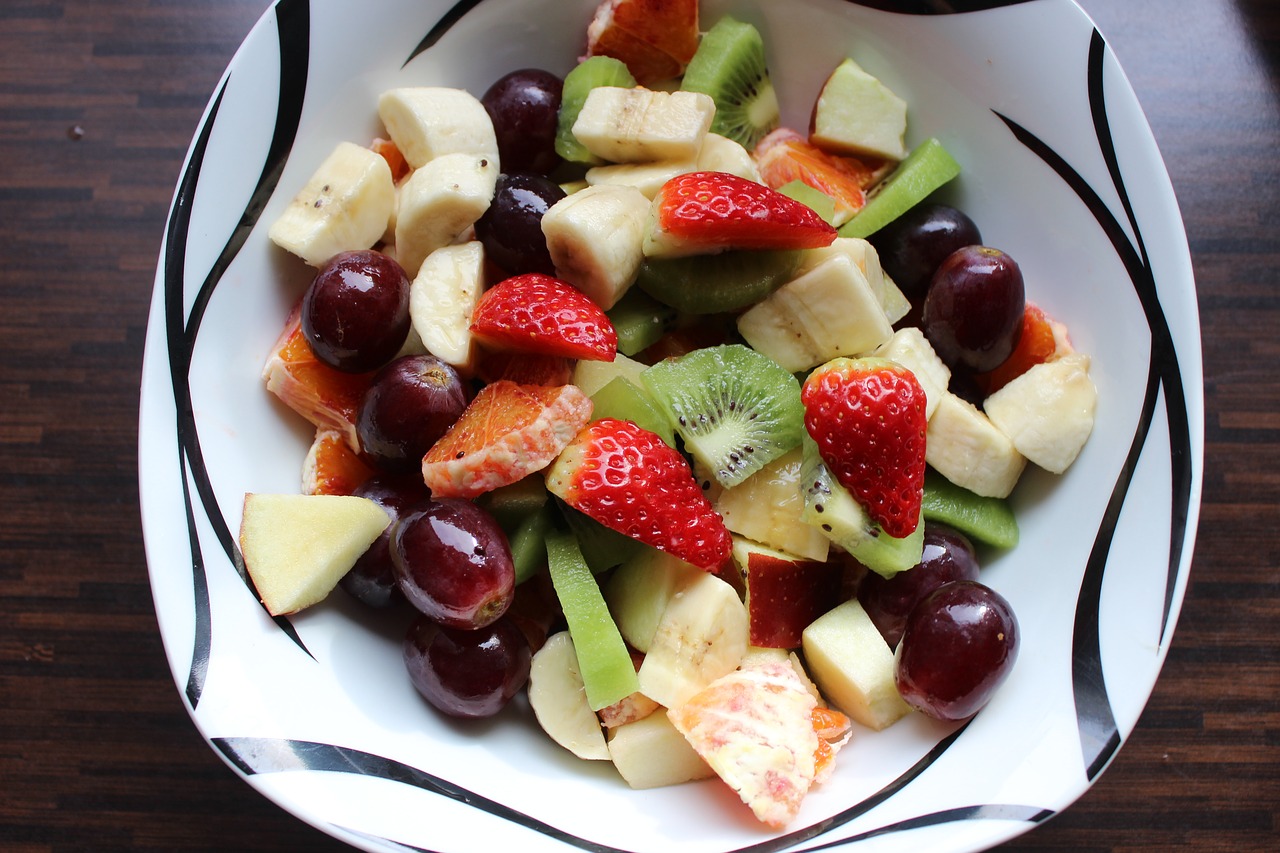 fruit  fruit salad  raw food free photo
