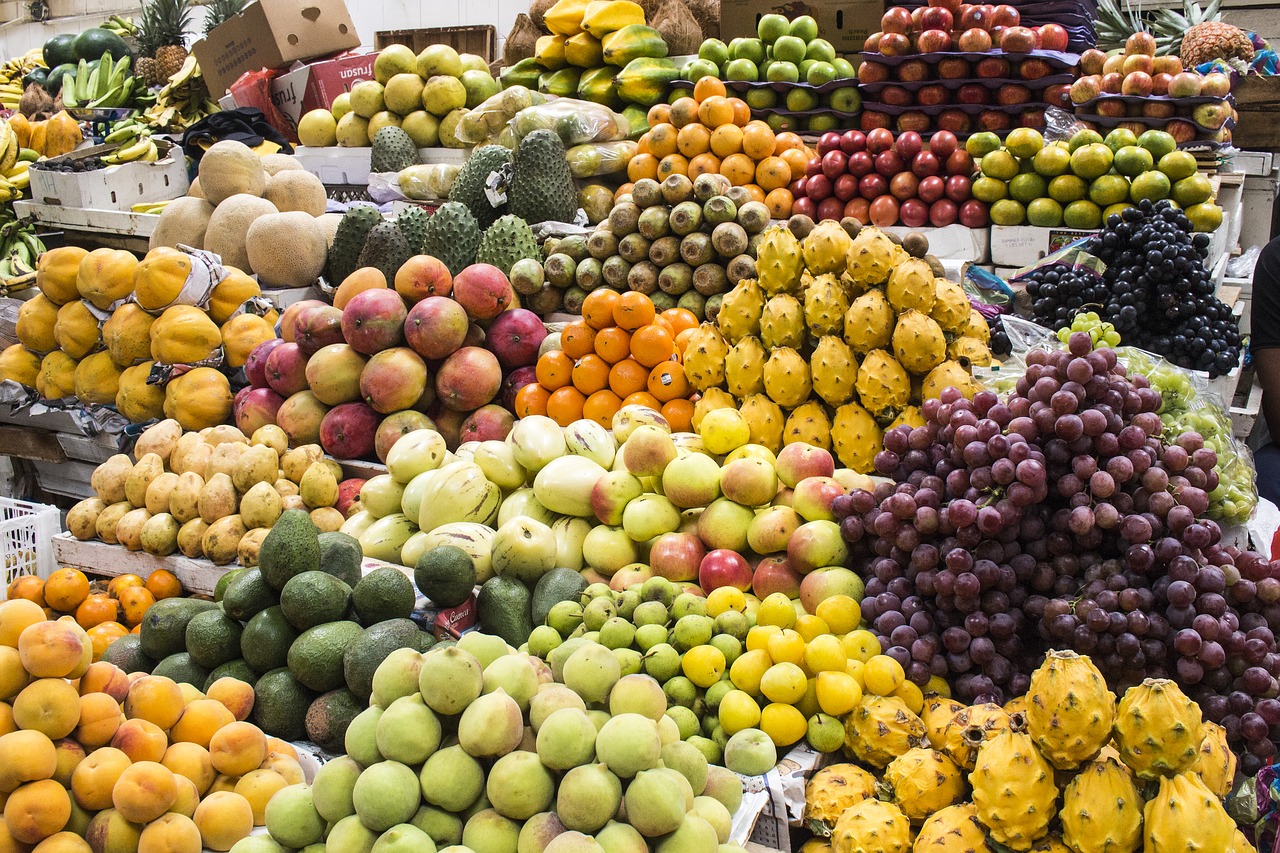 fruit  market  food free photo