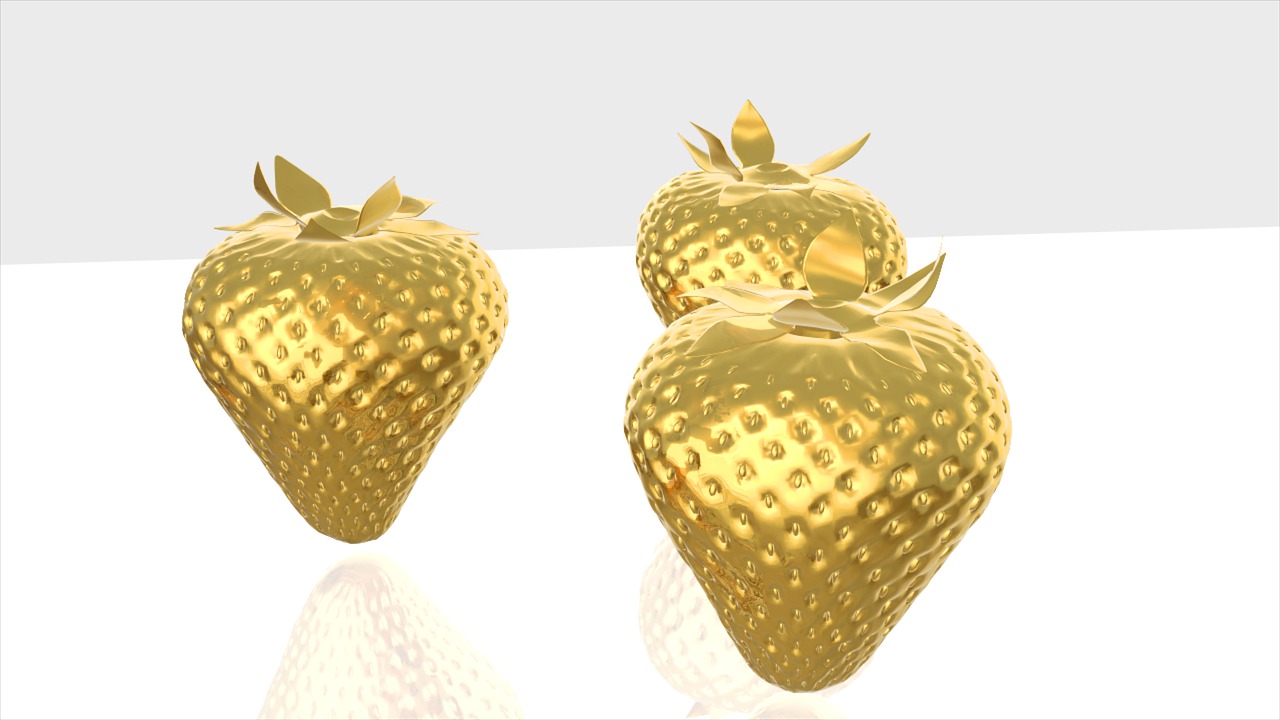 fruit  gold  gold object isolated free photo