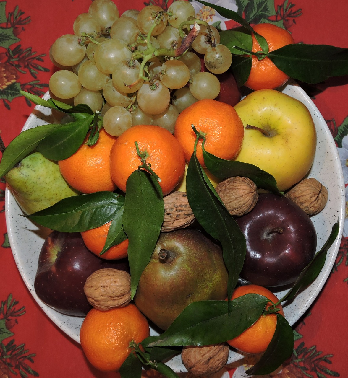 fruit tray apple free photo