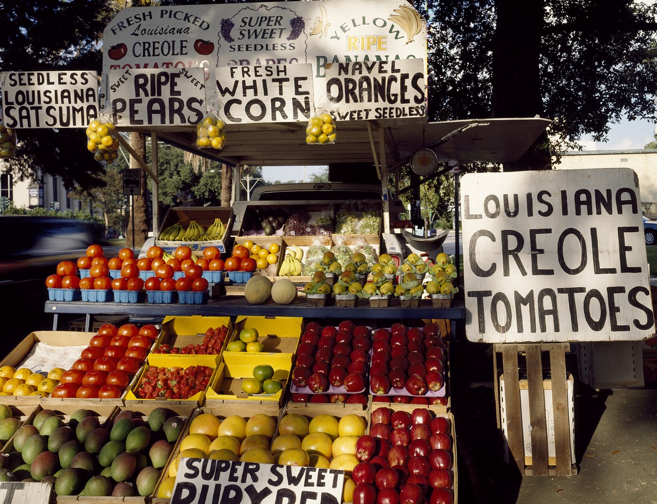 fruit market farmers free photo