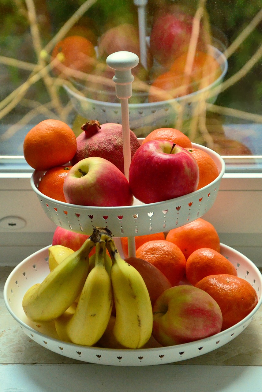 fruit bowl fruit banana free photo