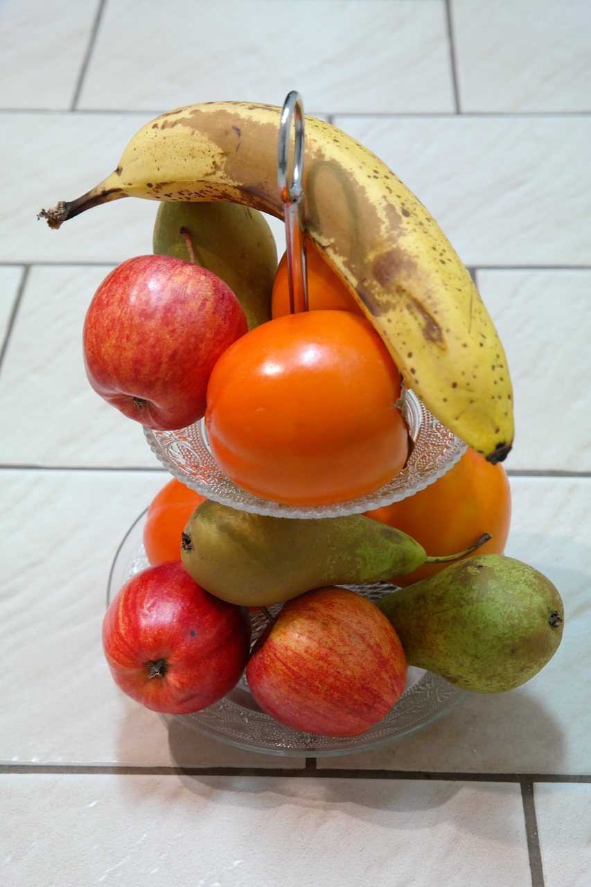 fruit bowl fruit banana free photo