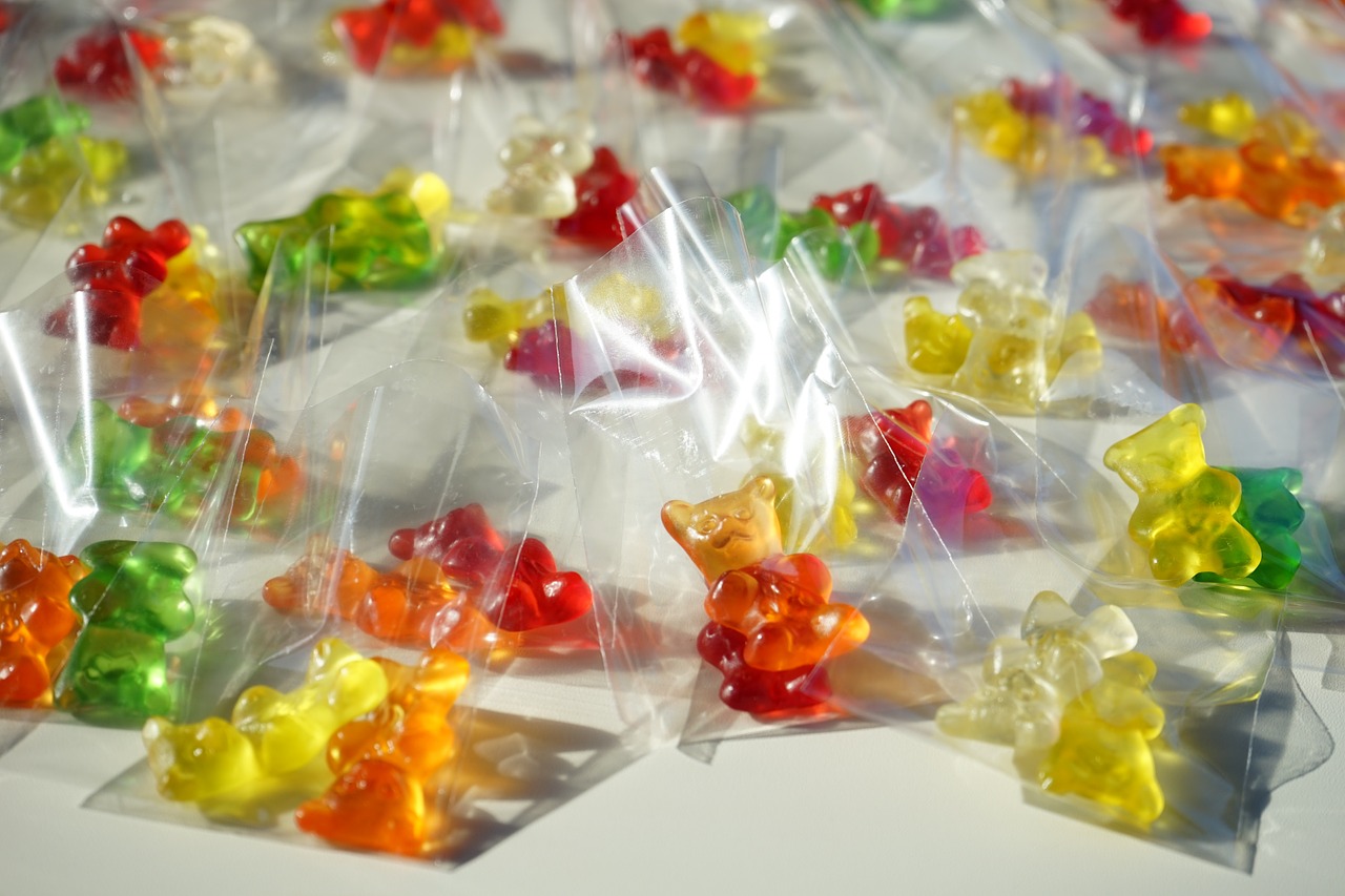 fruit gums bags gummi bears free photo