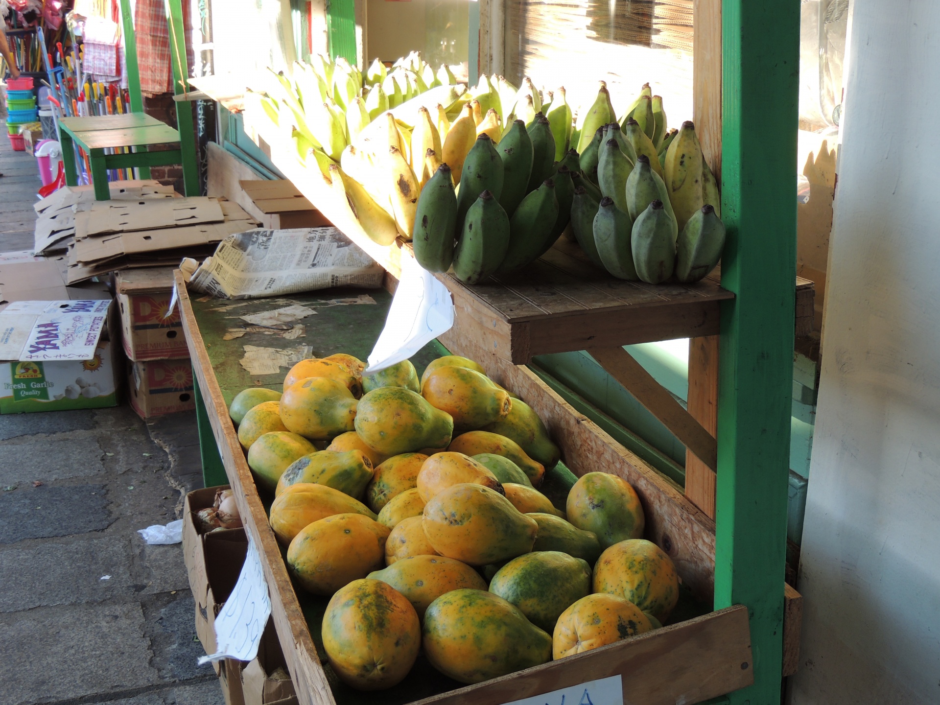 fruit banana market free photo