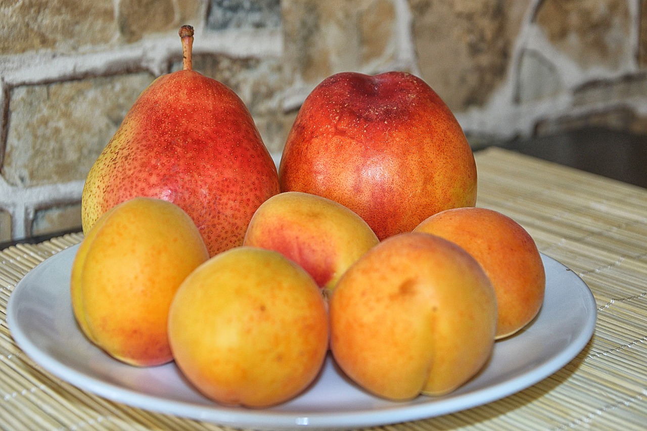 fruit plate fruit delicious free photo