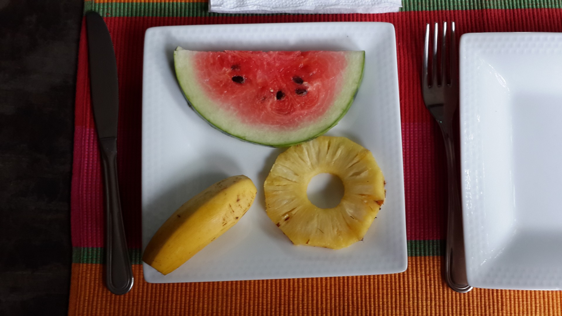 fruit plate fruit banana free photo