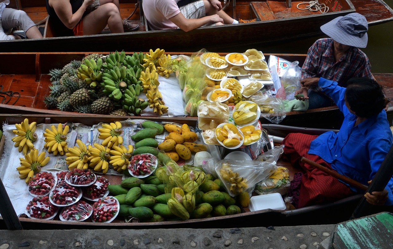 fruits boats cooking free photo