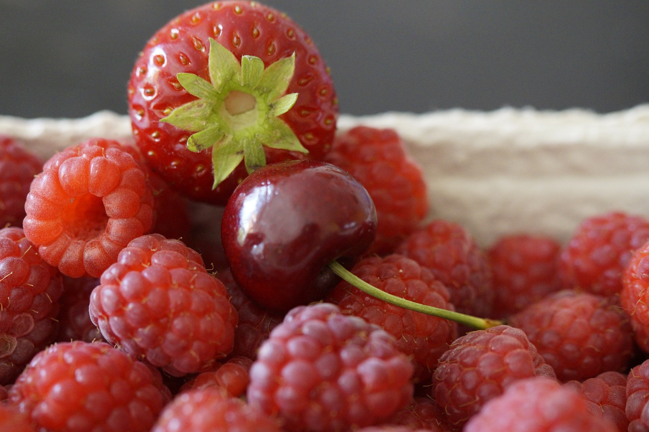 fruits summer berries free photo