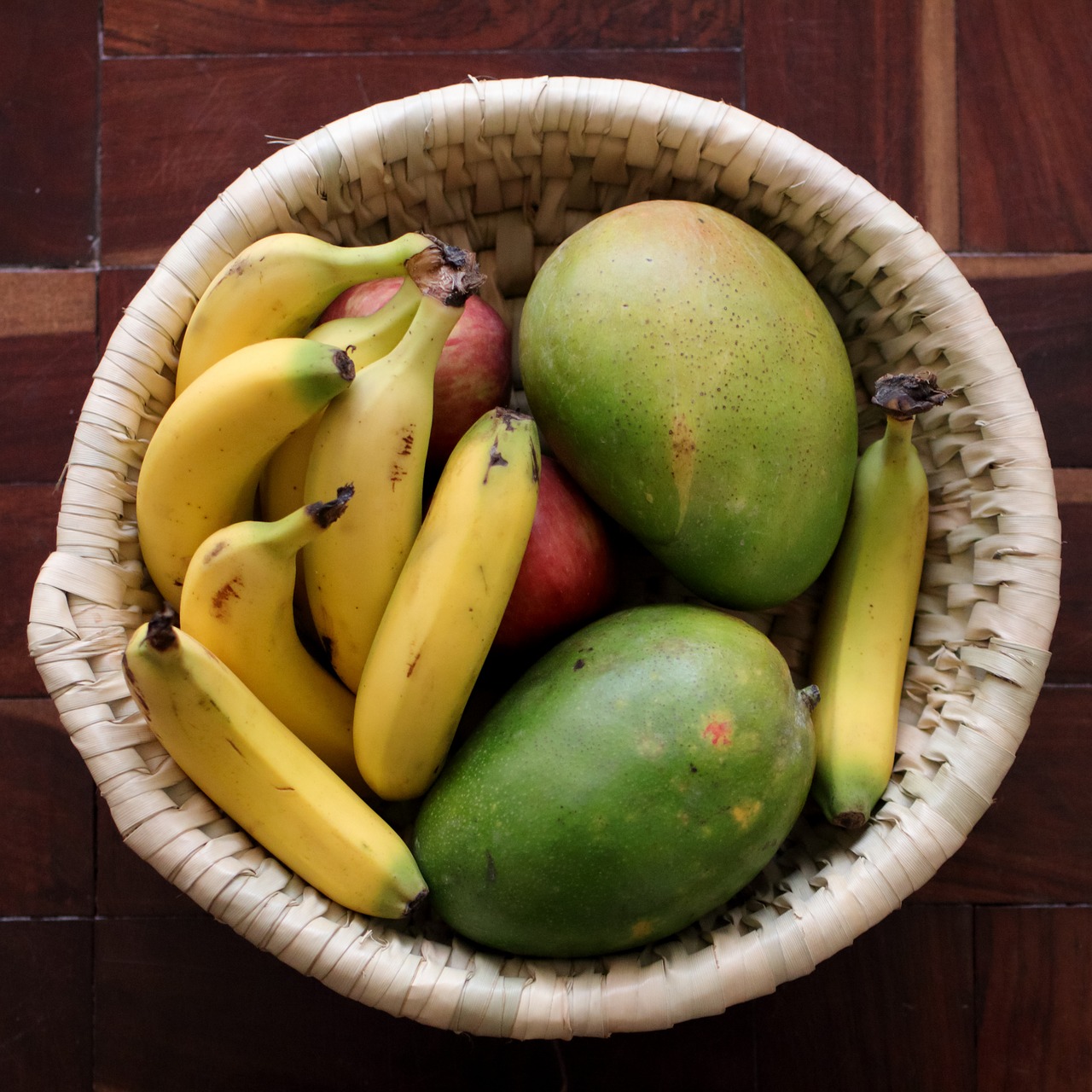 fruits mangoes banana free photo