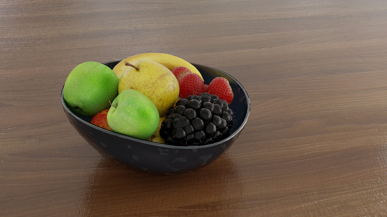 fruits fruit plate grapes free photo