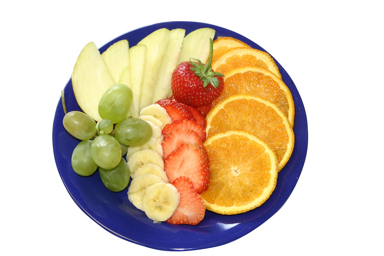 fruits fruit plate vitamins free photo