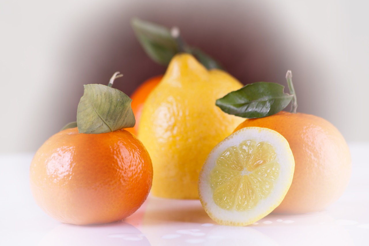 fruits citrus fruits vitamin c free photo