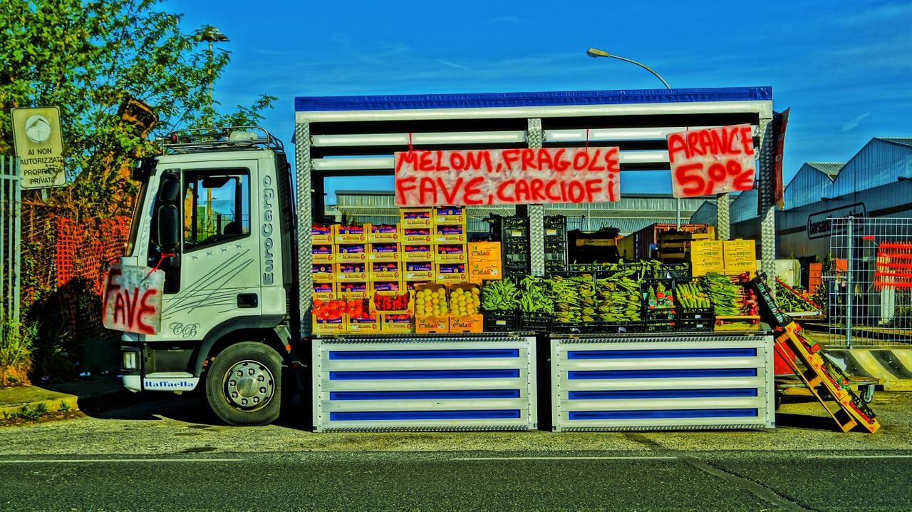 fruit vegetables pick-up free photo