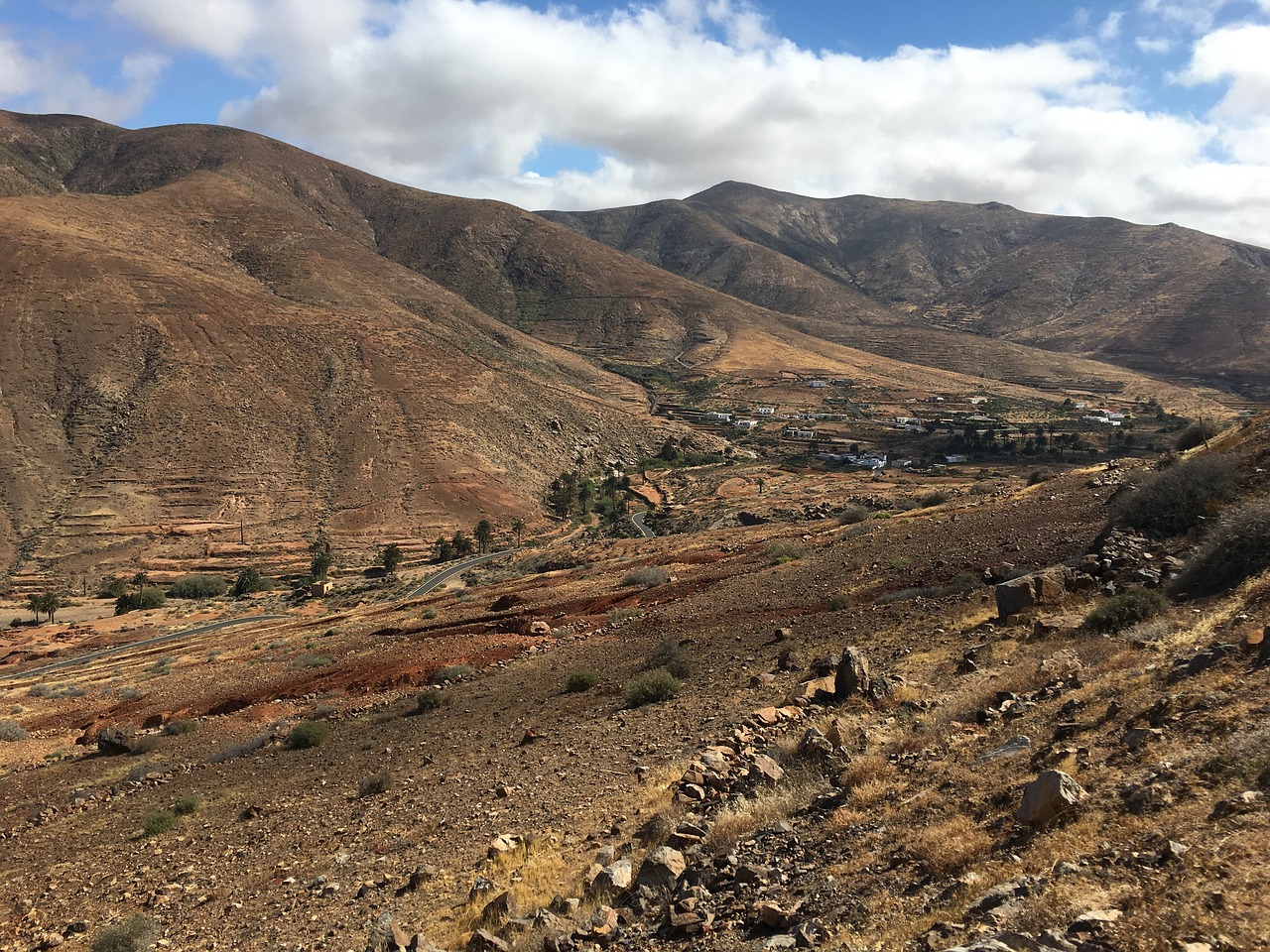 fuerte ventura spain landscape free photo