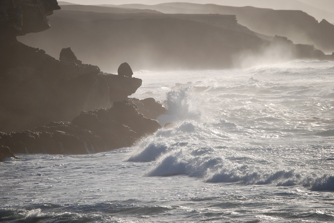 fuerteventura coast sea free photo