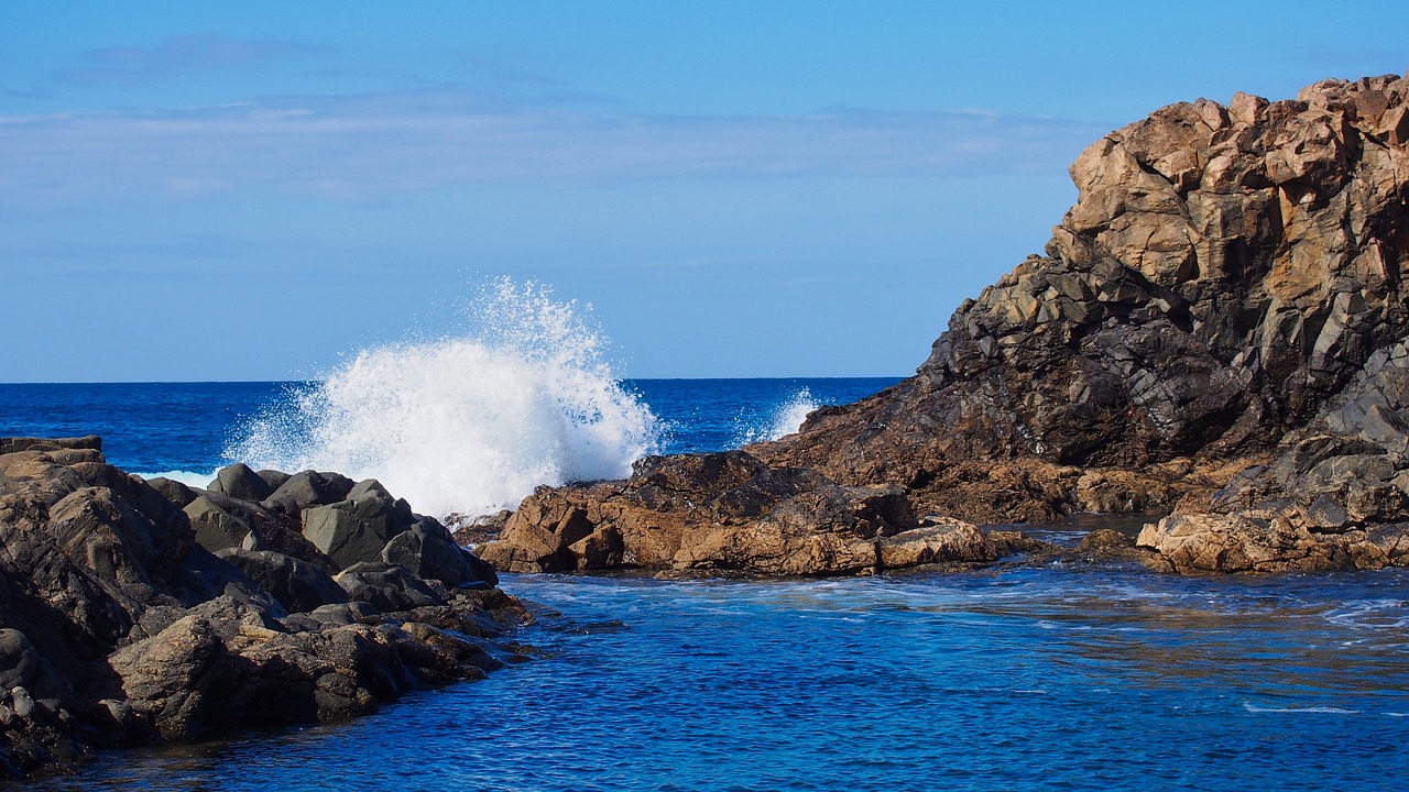 fuerteventura  wave  sea free photo