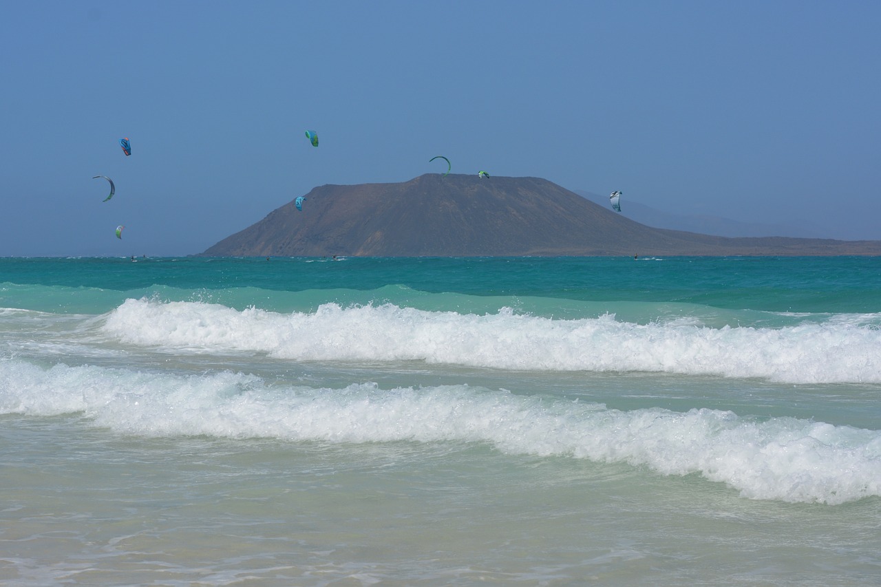 fuerteventura isla de lobos nature free photo