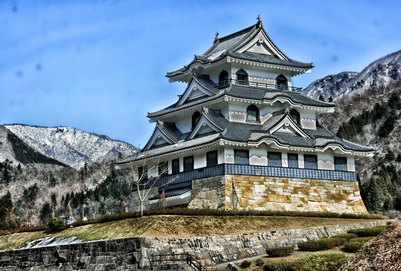 fujihashi castle japan historic free photo