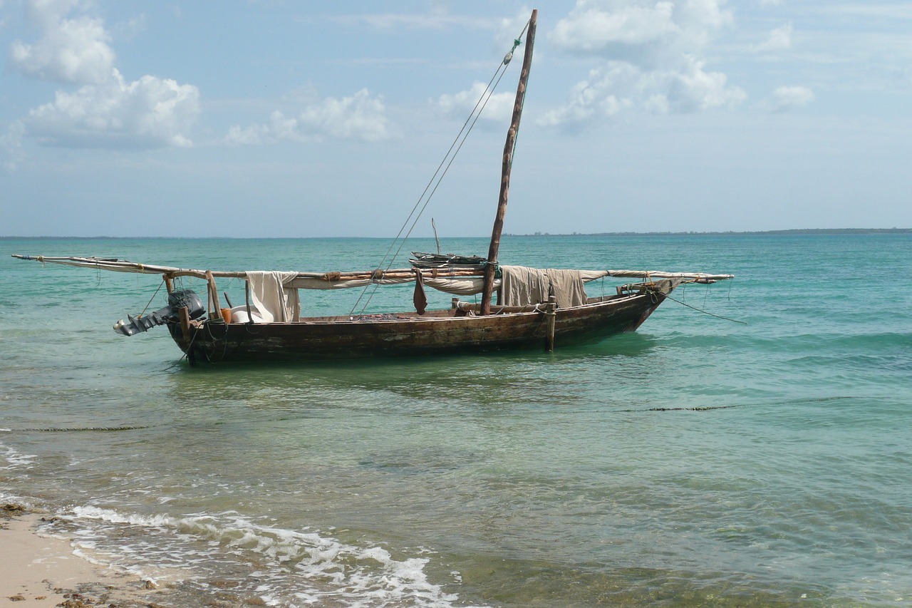 fukuchani zanzibar dhow free photo