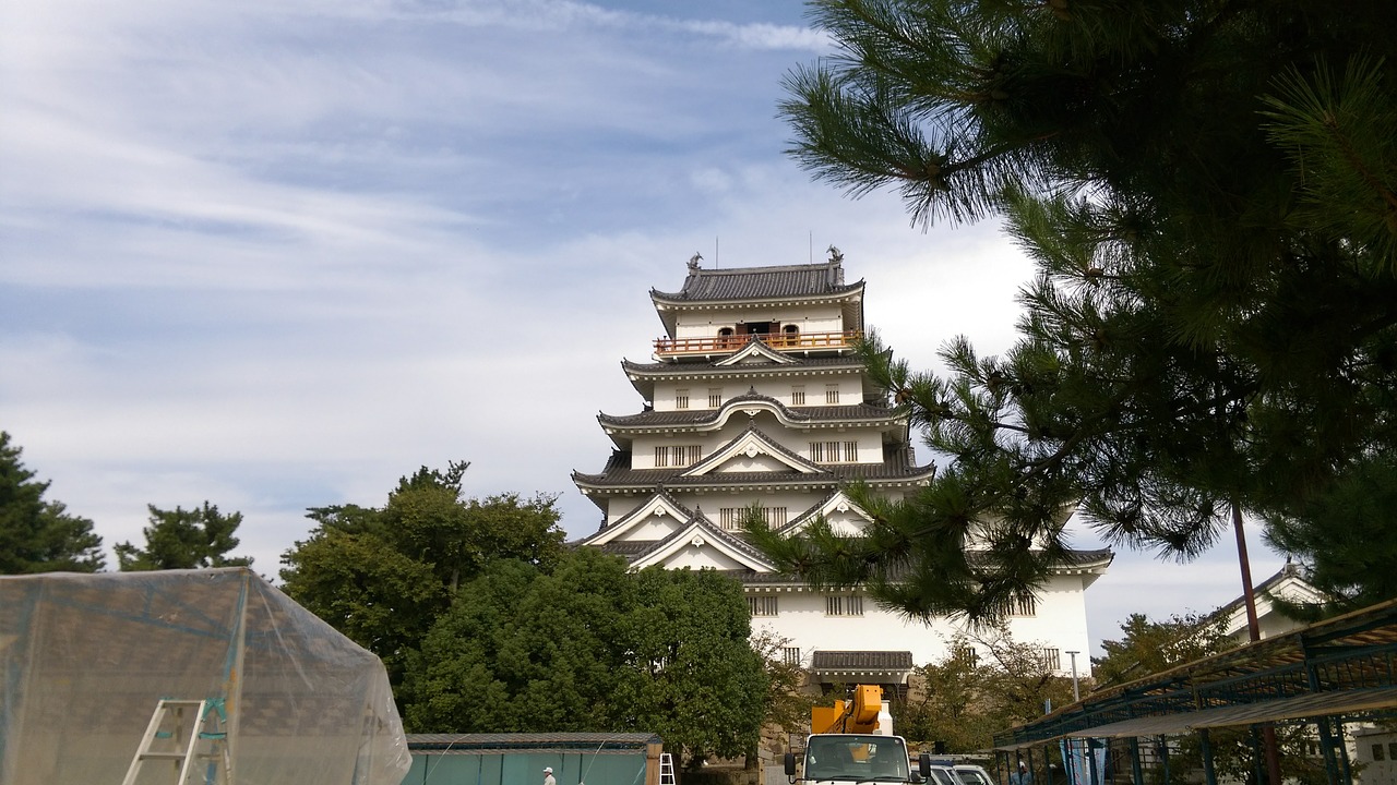 fukuyama castle fukuyama city japan free photo