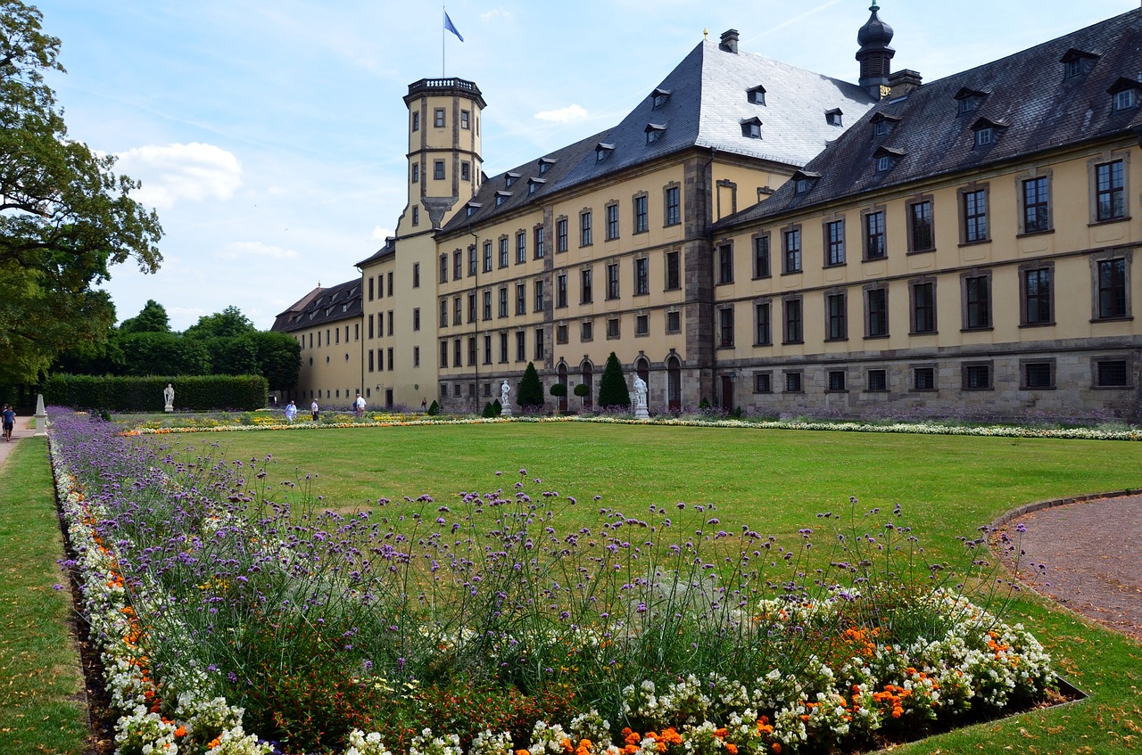 fulda  park  baroque quarter free photo