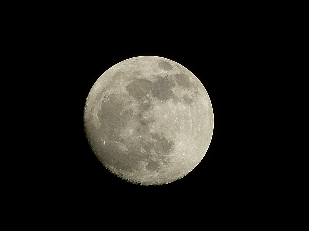 full moon gray crater free photo