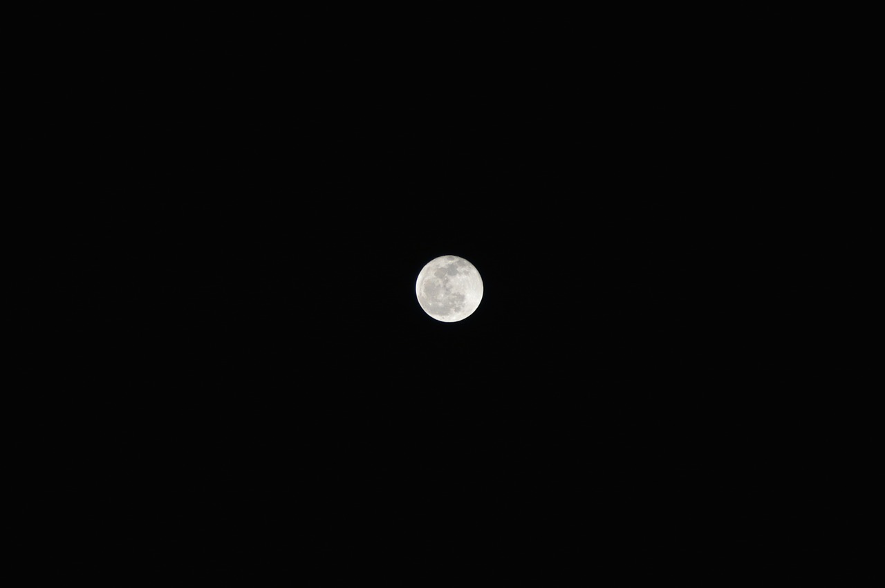 full moon moon full free photo