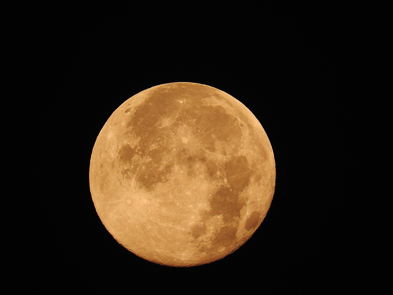 full moon moon close free photo