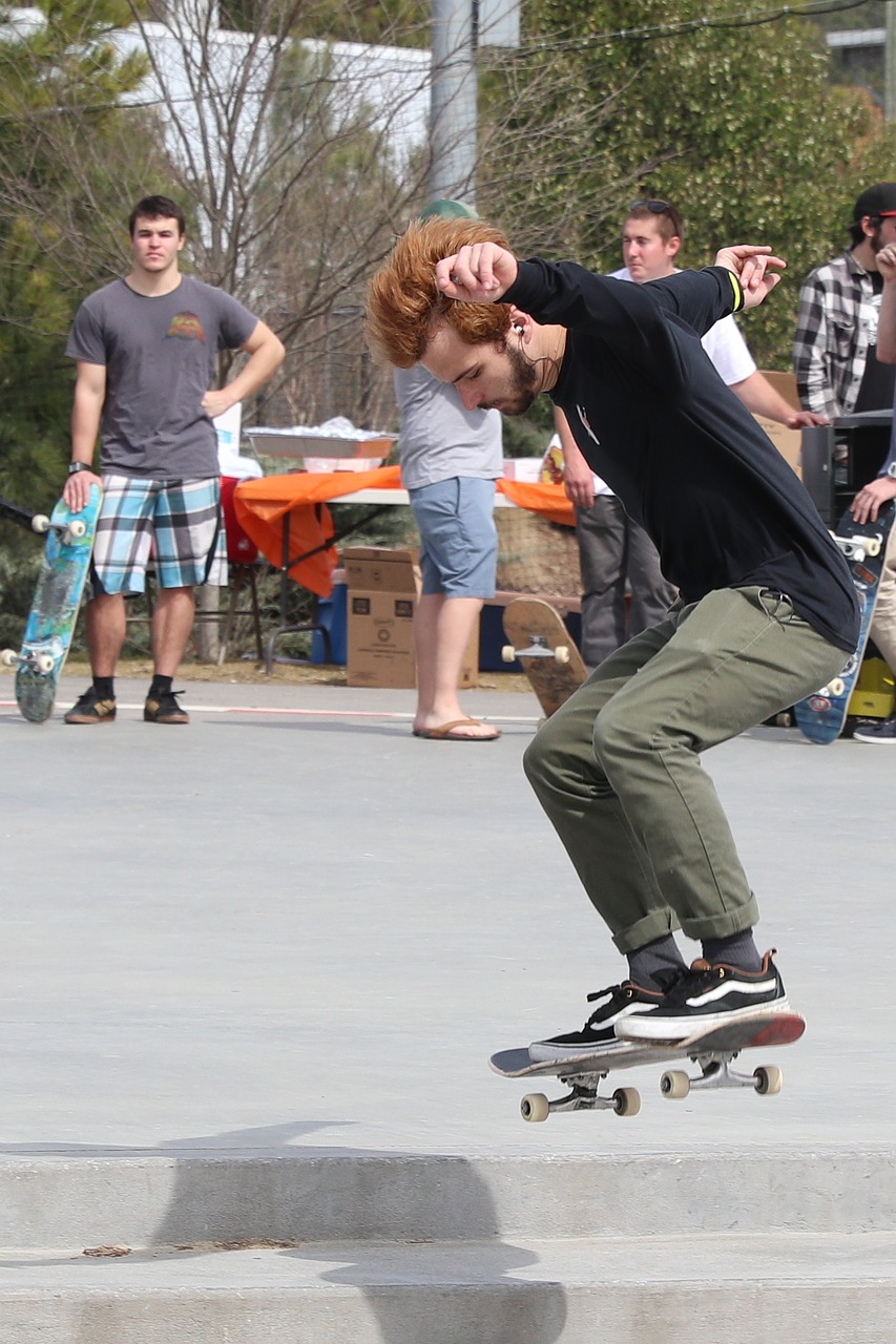 fun skate skateboard free photo