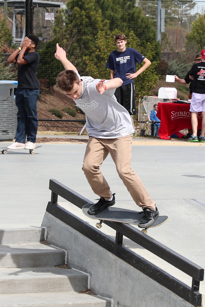 fun skate skateboard free photo