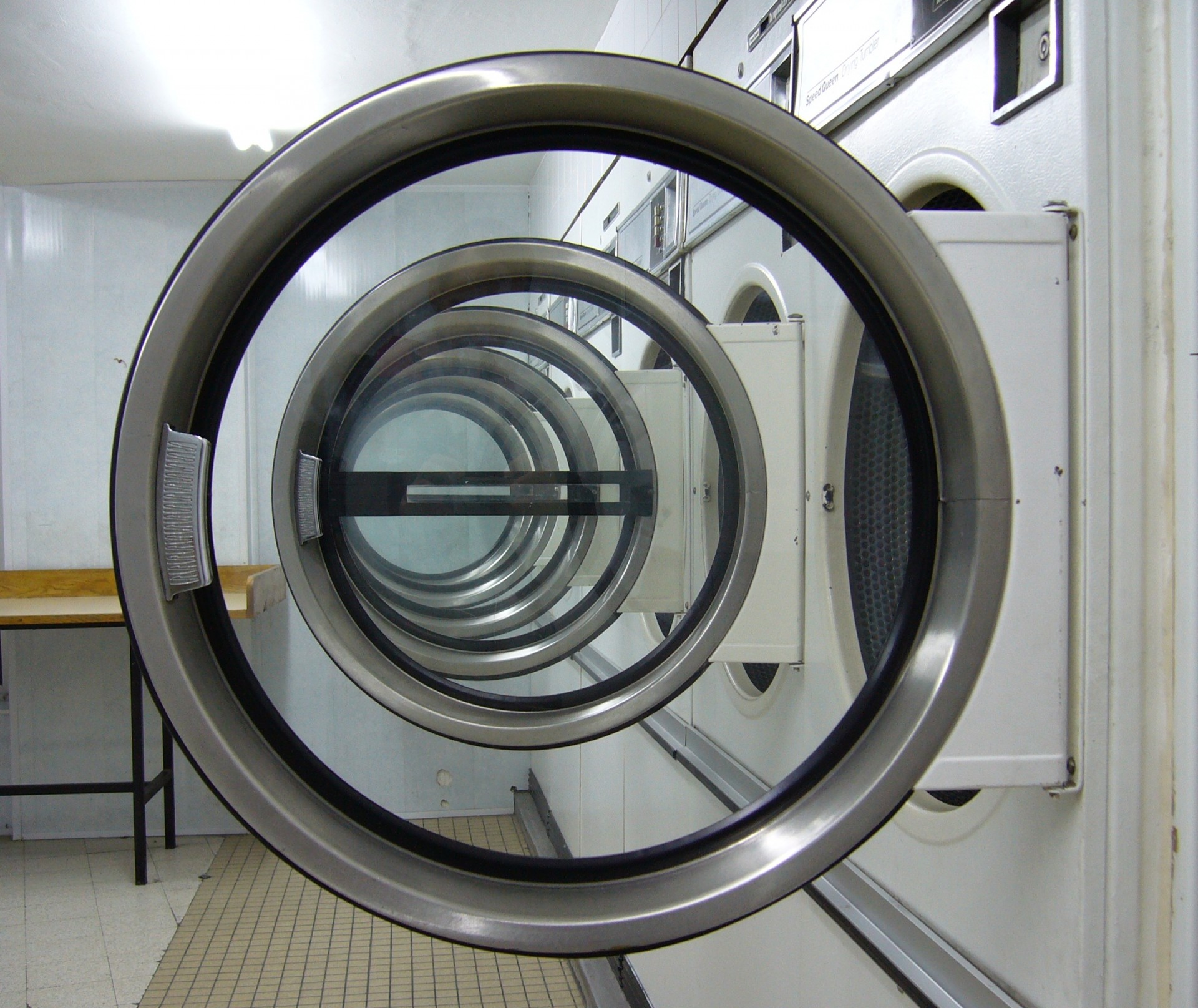 laundromat circles laundry machine free photo