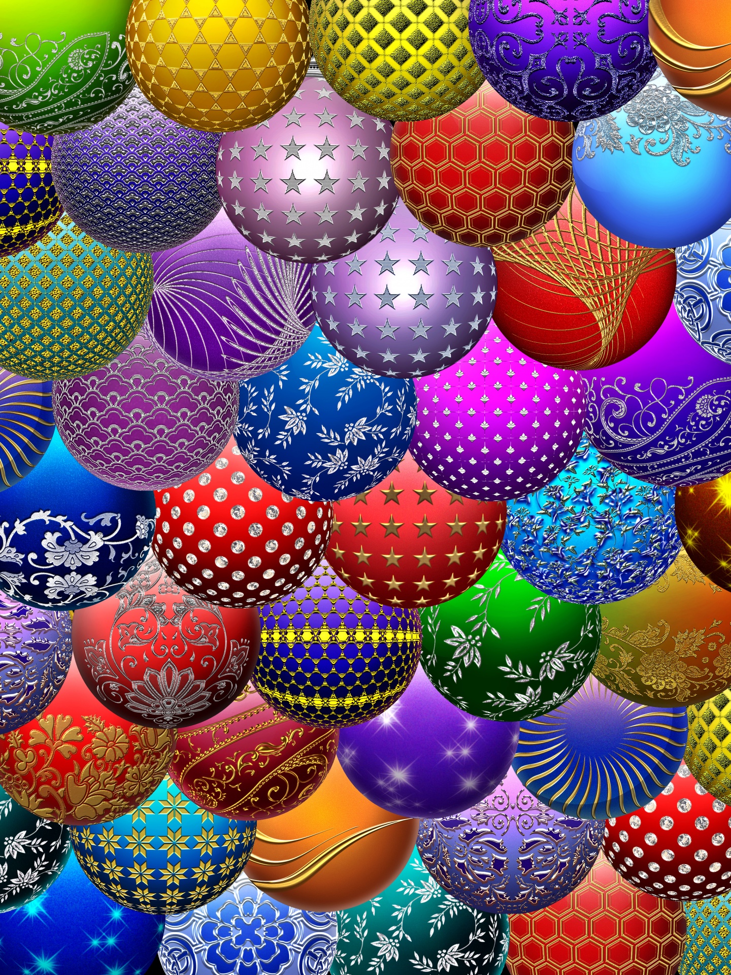 decorative balls oval free photo