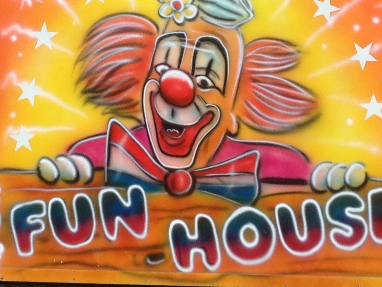 fun fair clown funfair free photo
